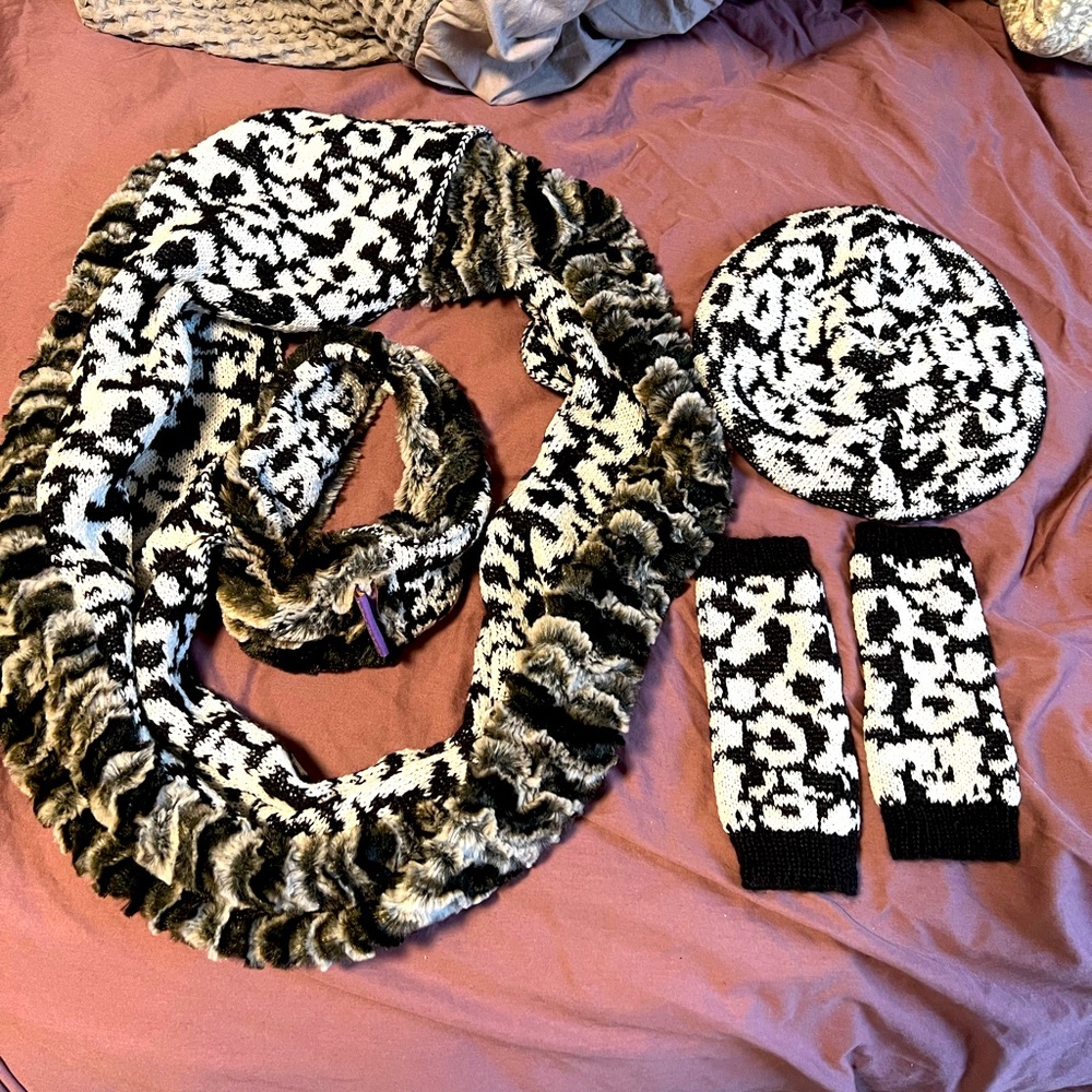 NWOT Animal Print Accessories Bundle